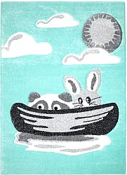 Alfombra infantil - Bueno Bunny (turquesa)