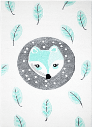 Alfombra infantil - Bueno Fox (turquesa)