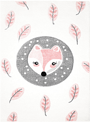 Alfombra infantil - Bueno Fox (rosa)