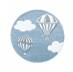 Alfombra infantil - Bueno Hot Air Balloon (azul)