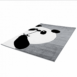 Alfombra infantil - Bueno Panda (gris)