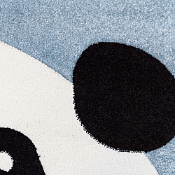 Alfombra infantil - Bueno Panda (azul)