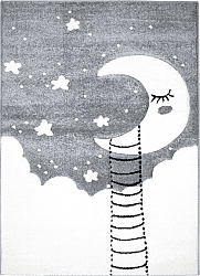 Alfombra infantil - Bueno Moon (gris)