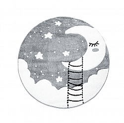 Alfombra infantil - Bueno Moon (gris)