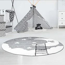 Alfombra infantil - Bueno Moon (gris)