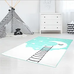 Alfombra infantil - Bueno Moon (turquesa)