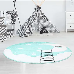 Alfombra infantil - Bueno Moon (turquesa)