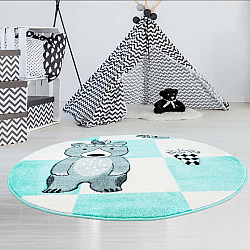 Alfombra infantil - Bueno Indian Bear (turquesa)
