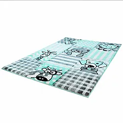 Alfombra infantil - Bueno Animals (turquesa)
