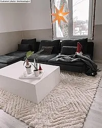 Alfombras de pelo largo - Monti (offwhite)