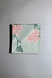 Servilleta en paquete de 4 - Alyssa (verde/rosa)