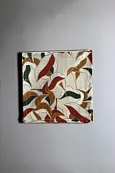 Servilleta en paquete de 4 - Amalie (beige/rust)