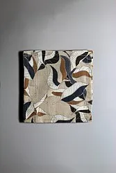 Servilleta en paquete de 4 - Amalie (gris/azul)