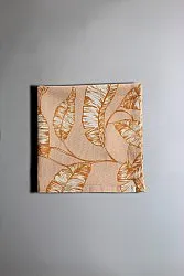 Servilleta en paquete de 4 - Leaves (naranja)
