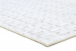 Alfombra Wilton - Sevgi (gris/blanco)