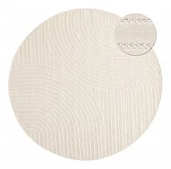 Alfombras redondeadas - Devon (cream)