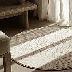 Alfombras redondeadas - Devon (cream)