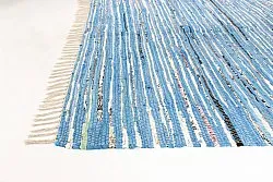 Alfombra de algodón - Delhi (azul)