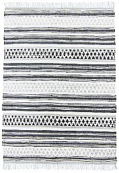 Alfombra de algodón - Orissa (gris)