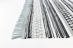 Alfombra de algodón - Orissa (gris)