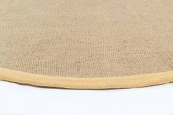 Alfombras redondeadas (sisal) - Agave (taupe claro)
