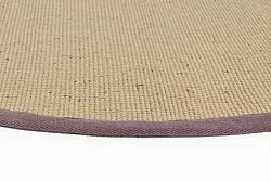 Alfombras redondeadas (sisal) - Agave (naturaleza/marrón)