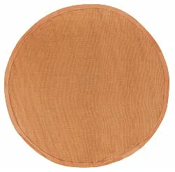 Alfombras redondeadas (sisal) - Agave (naranja)