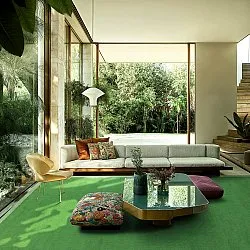 Alfombra de sisal - Agave (verde)