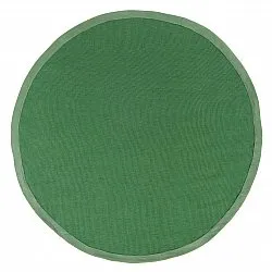 Alfombras redondeadas (sisal) - Agave (verde)
