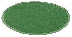 Alfombras redondeadas (sisal) - Agave (verde)