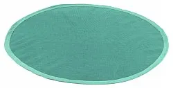 Alfombras redondeadas (sisal) - Agave (verde esmeralda)