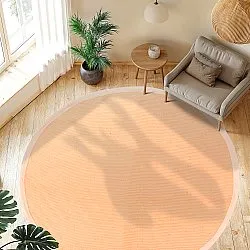 Alfombras redondeadas (sisal) - Agave (albaricoque)