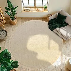 Alfombras redondeadas (sisal) - Agave (taupe)