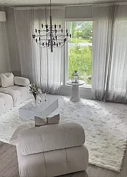 Alfombras de pelo largo - Pomaire (blanco)