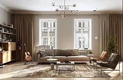 Alfombra Wilton - Kebira (beige)
