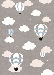 Alfombra infantil - Balloons (azul)