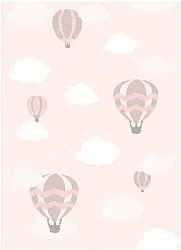 Alfombra infantil - Balloons (rosado)