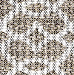 Alfombra de algodón - Kebira (creme)
