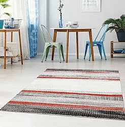 Alfombra Wilton - Dalur (rojo)