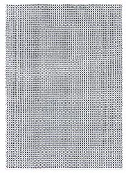 Alfombra de Lana - Snowshill (negro/blanco)