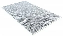 Alfombra de Lana - Snowshill (negro/blanco)