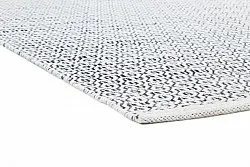 Alfombra de Lana - Snowshill (negro/blanco)