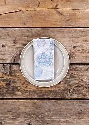 Servilleta en paquete de 4 - Soft (azul)