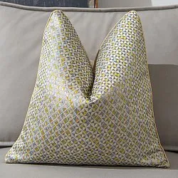 Funda de almohada - Square Luxury 45 x 45 cm (oro)