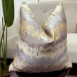 Funda de almohada - Square Luxury 45 x 45 cm (oro/multi)
