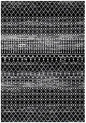 Alfombra Wilton - Stella (negro/blanco)