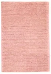 Alfombra de seda de bambú - Faliraki (rosado claro)
