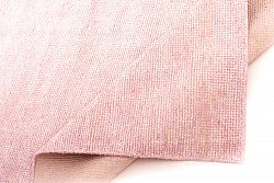 Alfombra de seda de bambú - Faliraki (rosado claro)