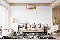Alfombra Wilton - Marly (negro)