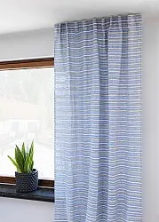 Cortinas - Cortinas de lino Tara (azul)